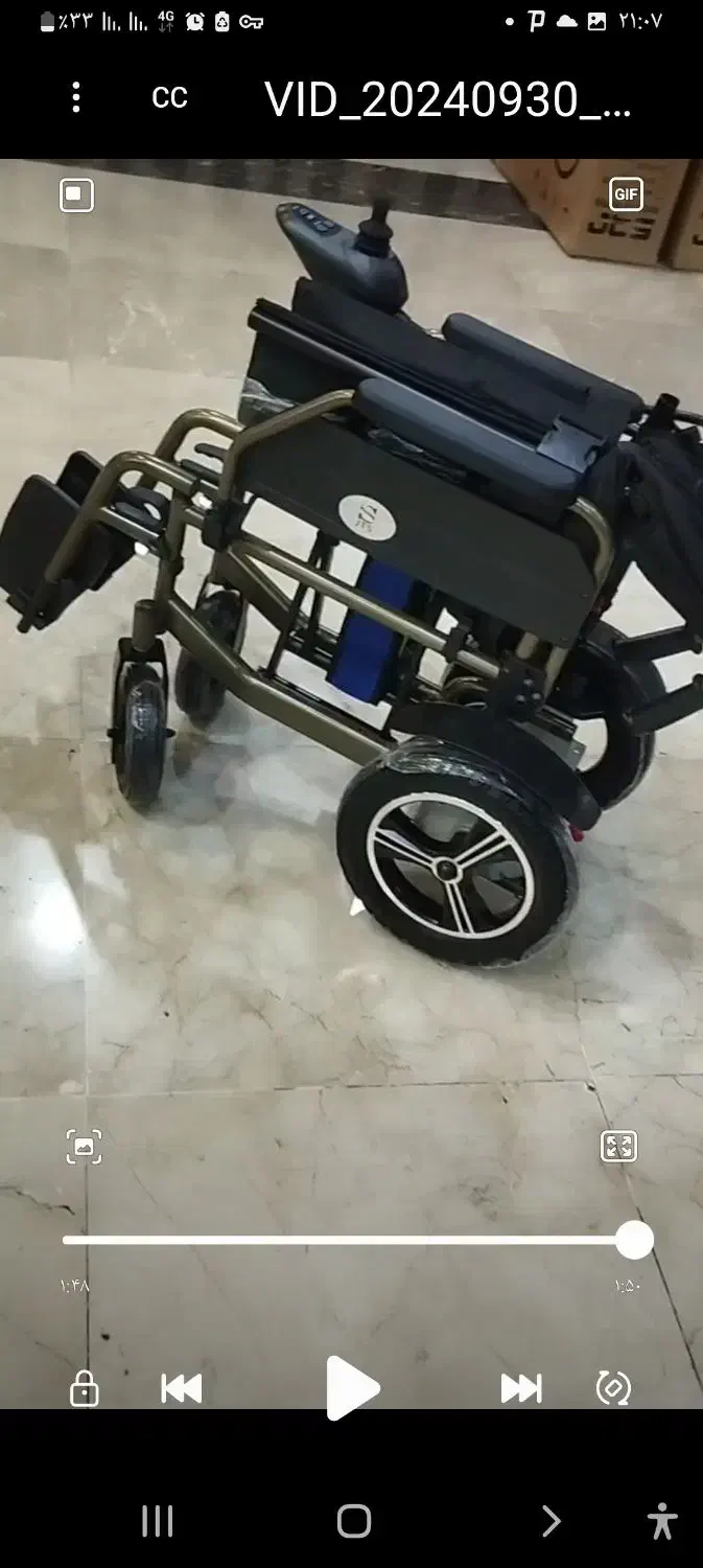 فروش ویلچر برقی|آرایشی، بهداشتی، درمانی|ارومیه, |دیوار