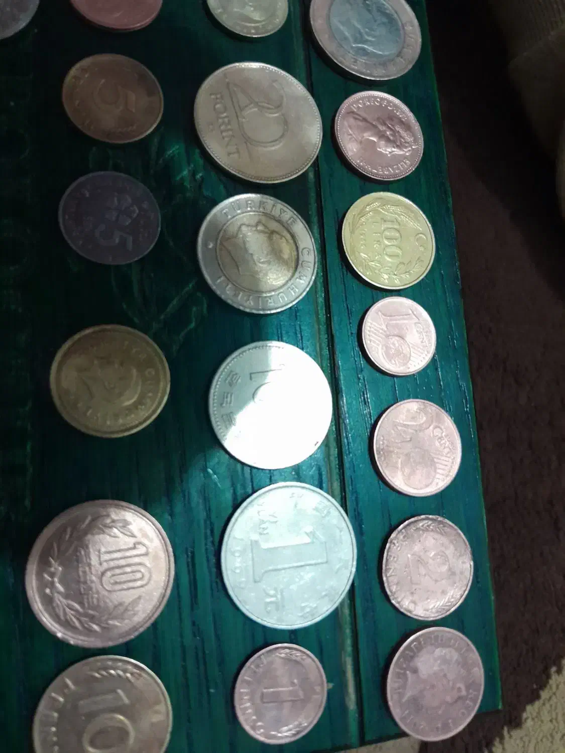 سکه های خارجی|کلکسیون سکه، تمبر، اسکناس|اشتهارد, |دیوار