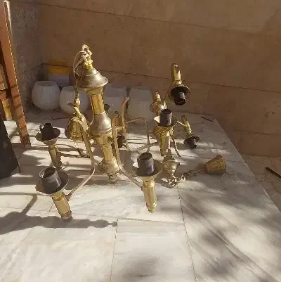 لوستر|لوستر و چراغ آویز|گلپایگان, |دیوار