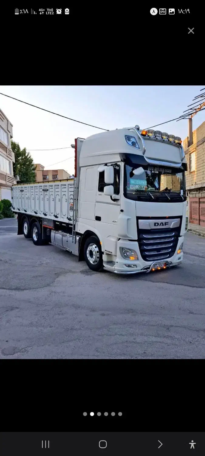 کامیون دهچرخ جفت باری داف|خودرو سنگین|تیران, |دیوار