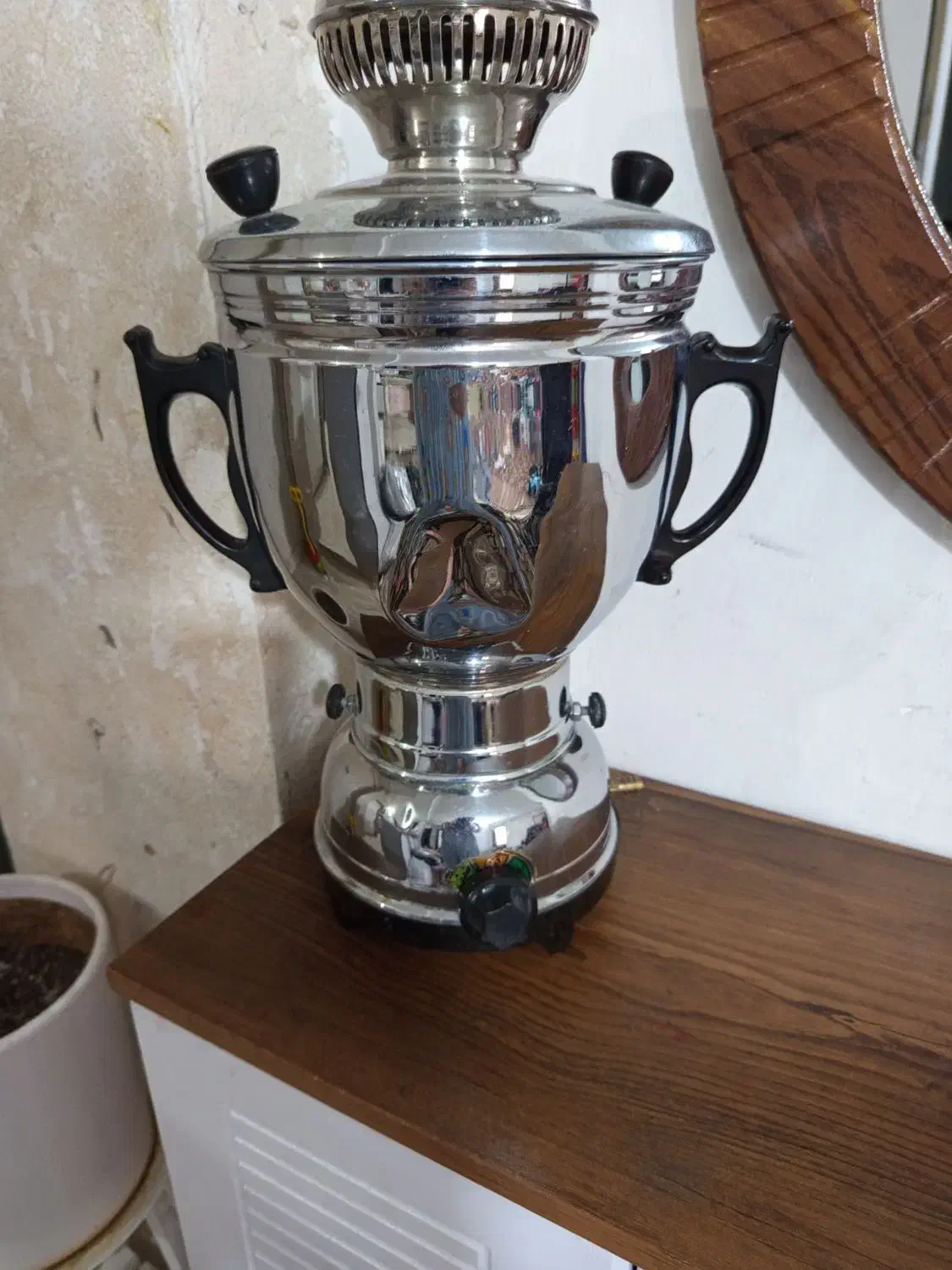 سماورتمیز|سماور، چایساز، قهوهساز|اشتهارد, |دیوار