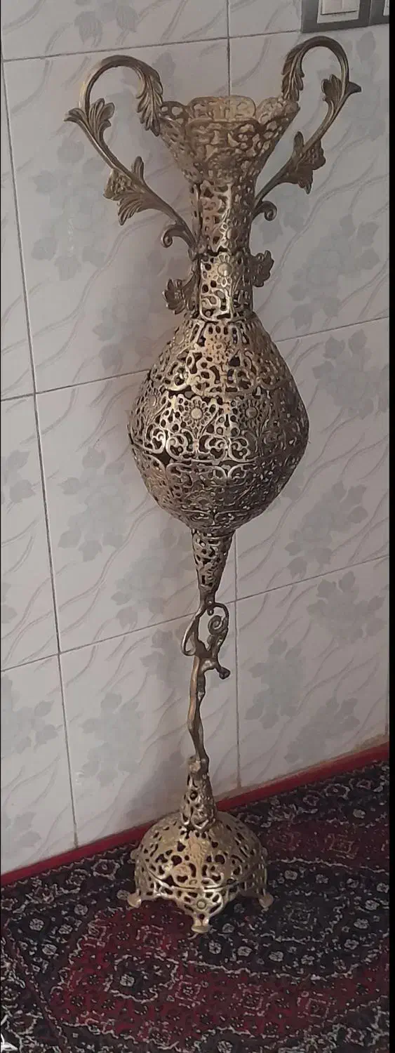 گلدان و میوه خوری برنز|صنایع دستی و سایر لوازم تزئینی|میاندوآب, |دیوار