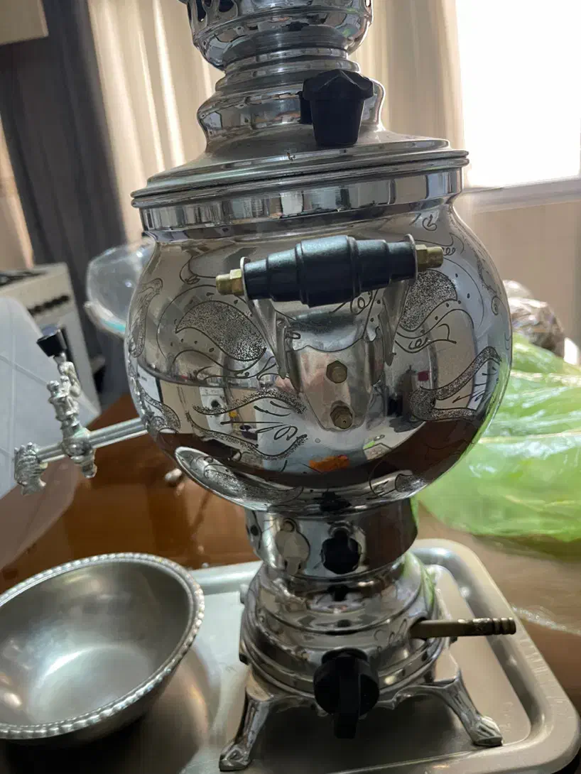 سماور گازی|قوری، کتری، قهوهساز دستی|تهران, مینیسیتی (شهرک نفت)|دیوار