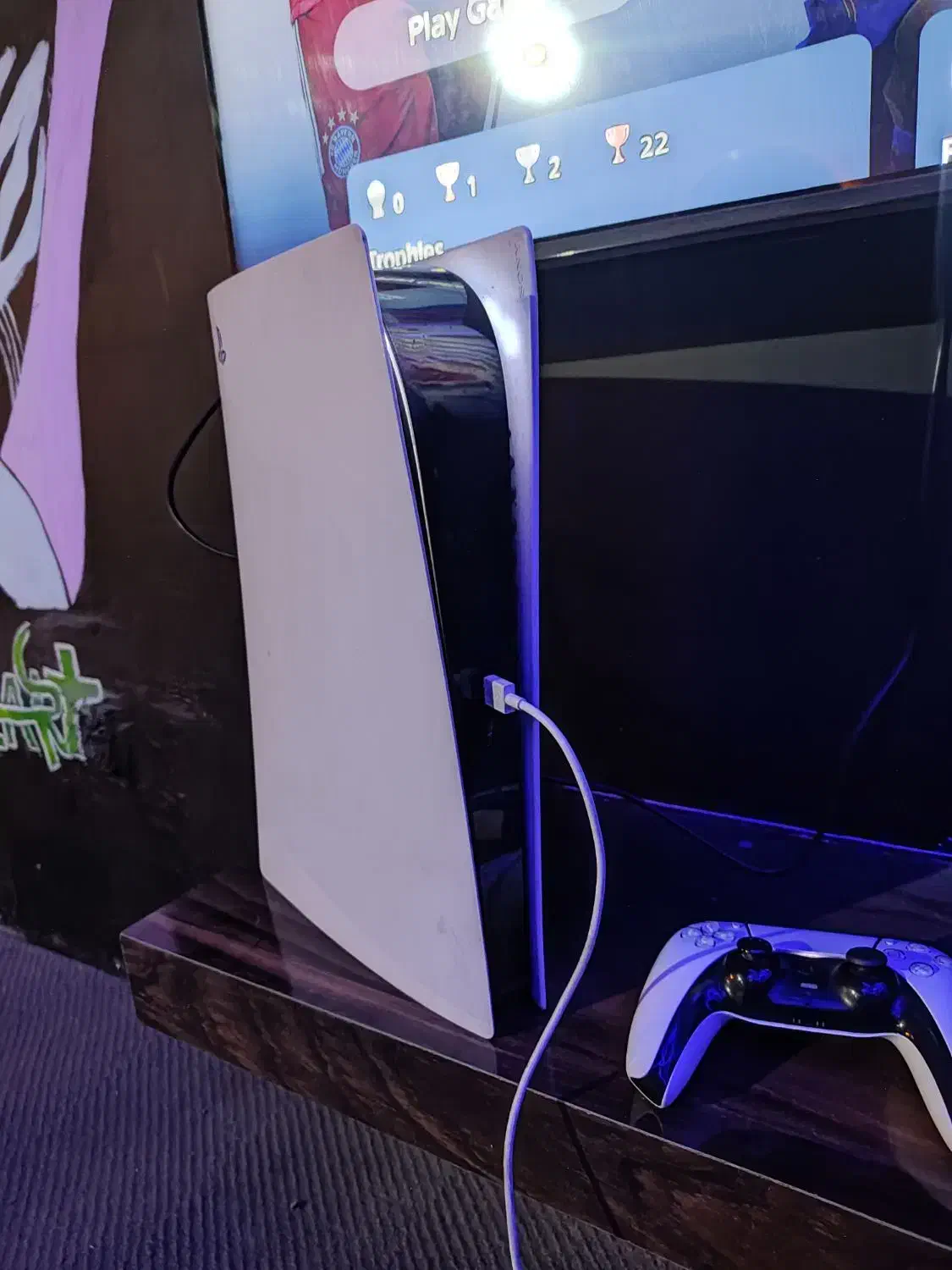 ps5 یک ترا با دو دسته|کنسول، بازی ویدئویی و آنلاین|فولادشهر, مسکن مهر فولادشهر|دیوار