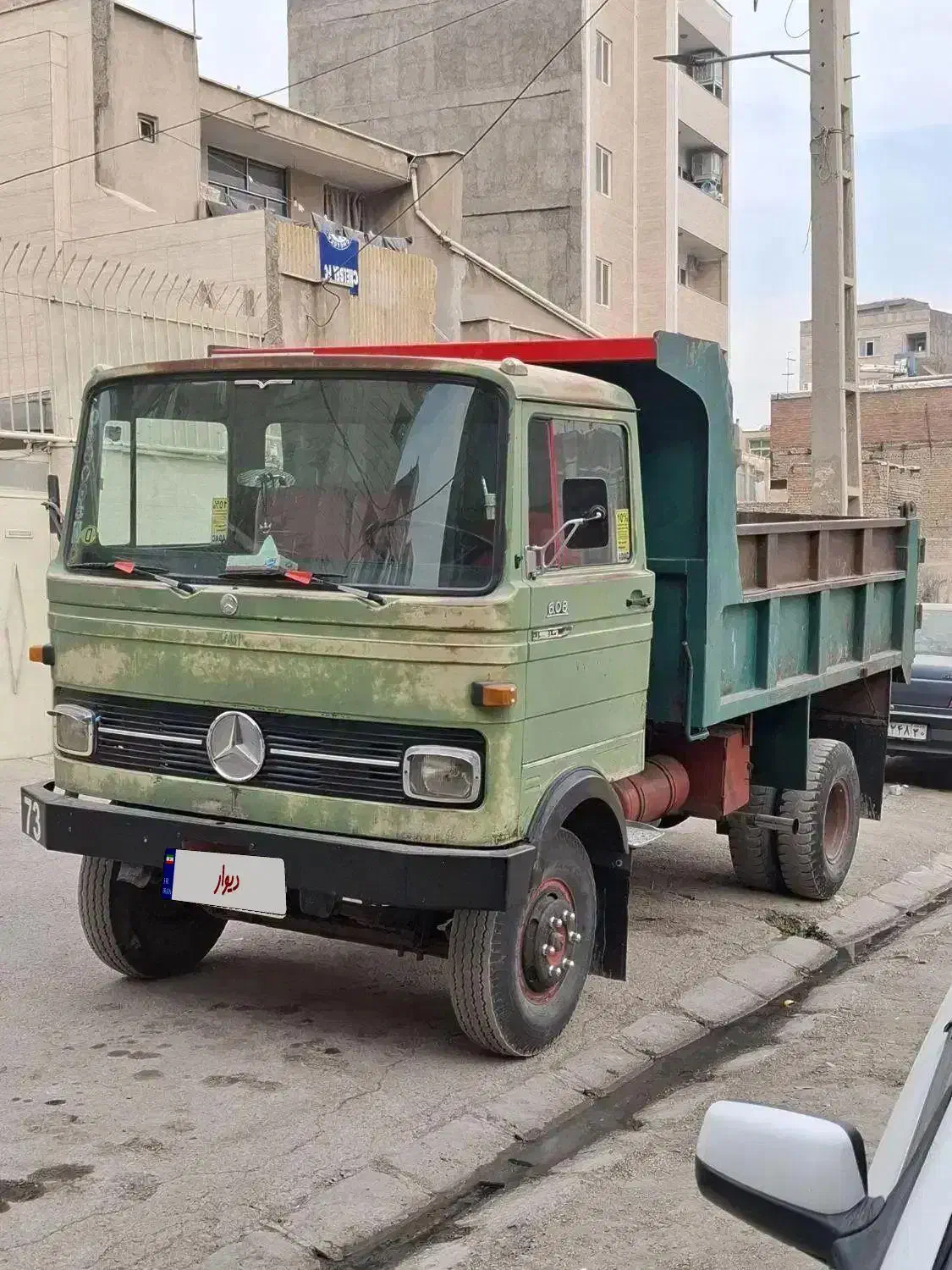 بنز خاور کمپرسی مدل ۱۳۷۳ بیمه دار|خودرو سنگین|چهاردانگه (تهران), |دیوار