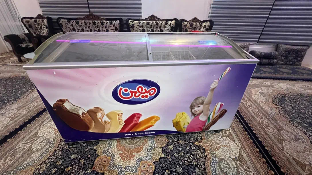 یخچال بستنی۱۵۰سانتی۶۰۰لیتری با موتور ترک|فروشگاه و مغازه|محمدشهر, همایون ویلا|دیوار