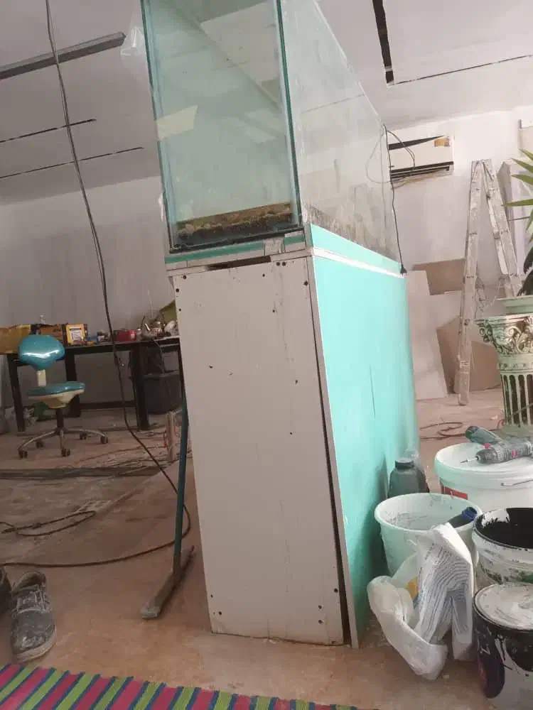 آکواریوم بهمراه کمد زیرش|ماهی|کرج, عظیمیه|دیوار