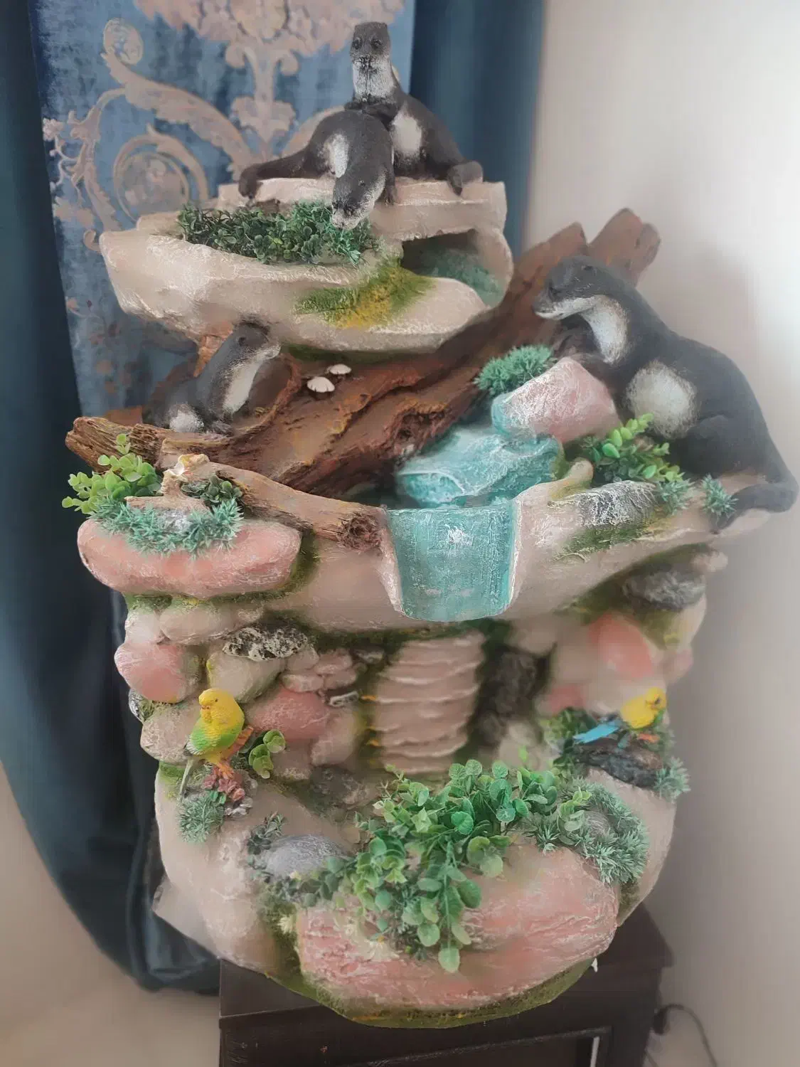 آبنما|مجسمه، تندیس، ماکت|قم, صفاشهر|دیوار