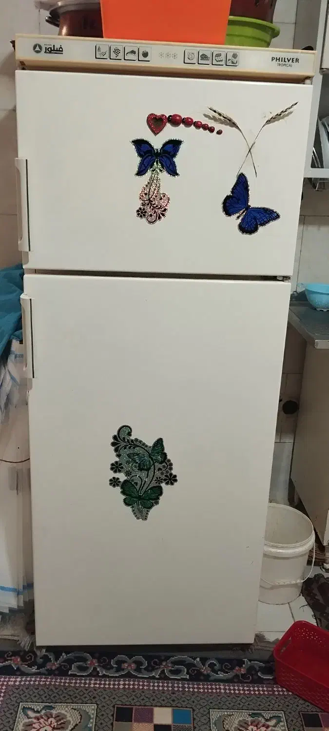 یخچال برفکی|یخچال و فریزر|قم, نیروگاه|دیوار