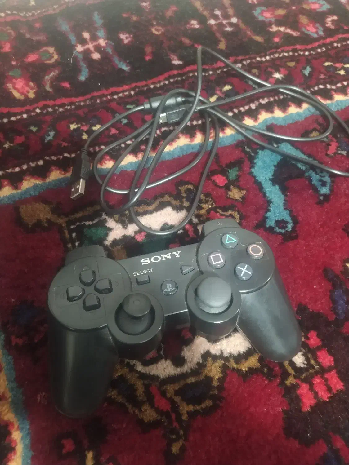 دسته ps3سالم  سالم باکابل دیتا دار|کنسول، بازی ویدئویی و آنلاین|تبریز, |دیوار