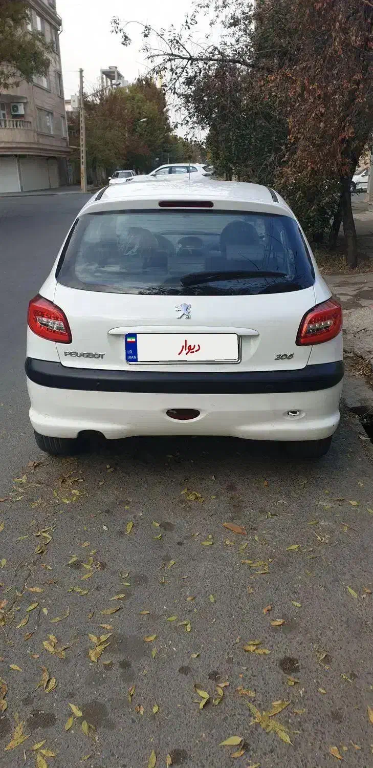 پژو ۲۰۶  تیپ ۲ مدل ۹۴|خودرو سواری و وانت|ارومیه, |دیوار