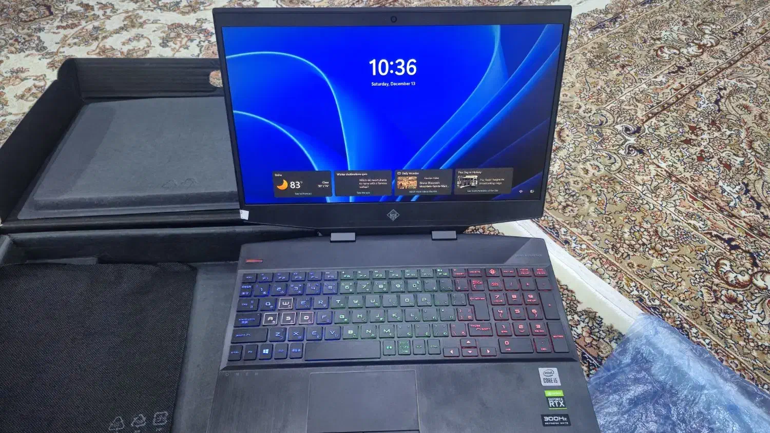 لبتاپ  hp omen|رایانه همراه|سنندج, |دیوار