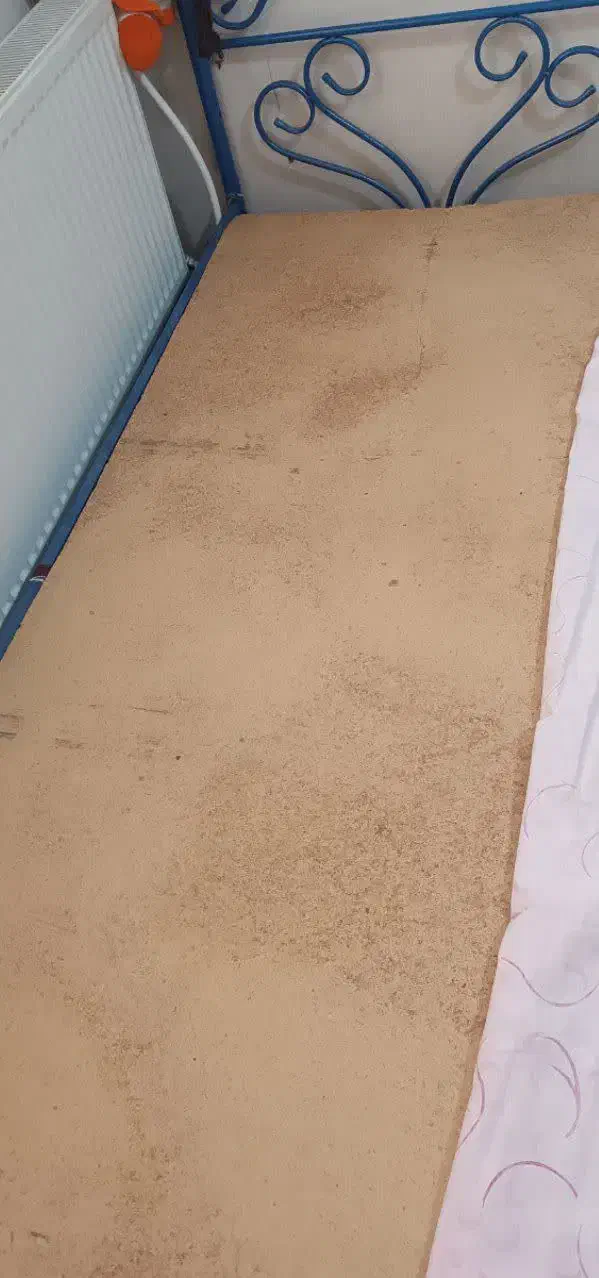 تخت خواب یک نفره دوطبقه با خوشخواب|تخت و سرویس خواب|گلبهار, شهر جدید گلبهار|دیوار