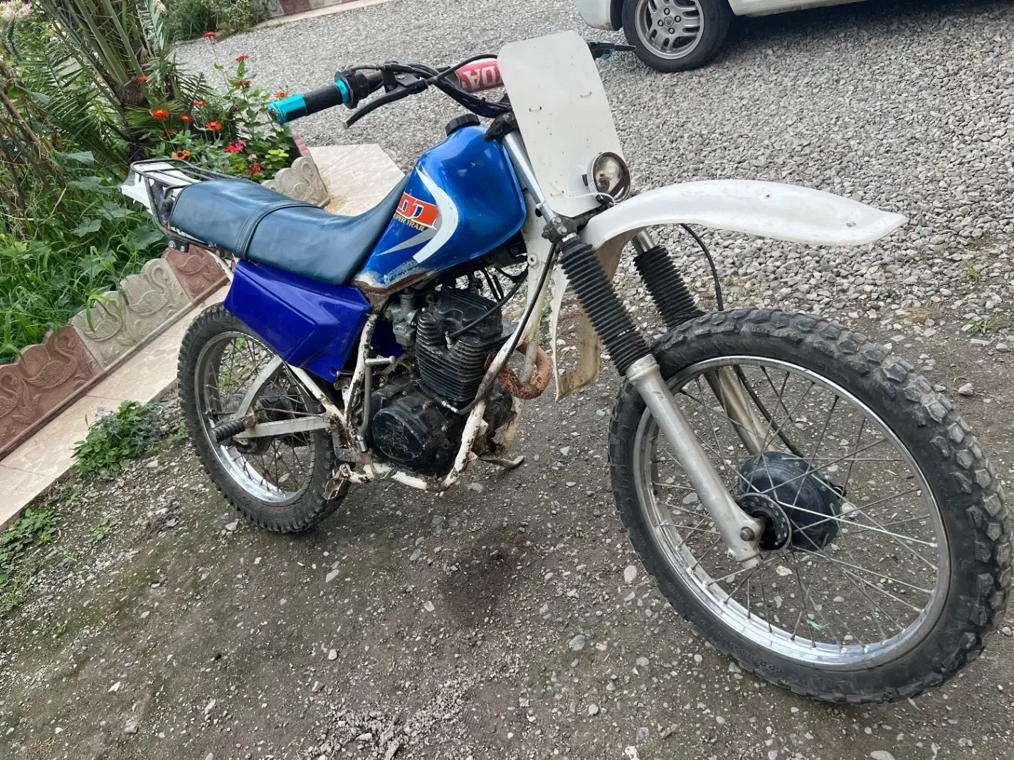 تریل یاما دیتی با انجین اکسل ۲۰۰|موتورسیکلت|تنکابن, |دیوار