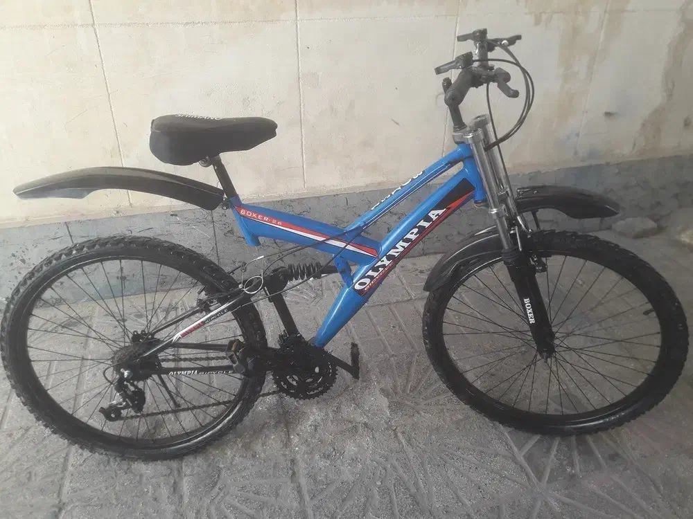 دوچرخه 26 دنده ای کمک دار در حد نو|دوچرخه، اسکیت، اسکوتر|تربت جام, مطهری|دیوار