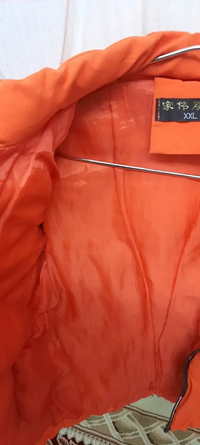 کاپشن نارنجی جنس خارجی|کفش و لباس بچه|آفتاب, |دیوار