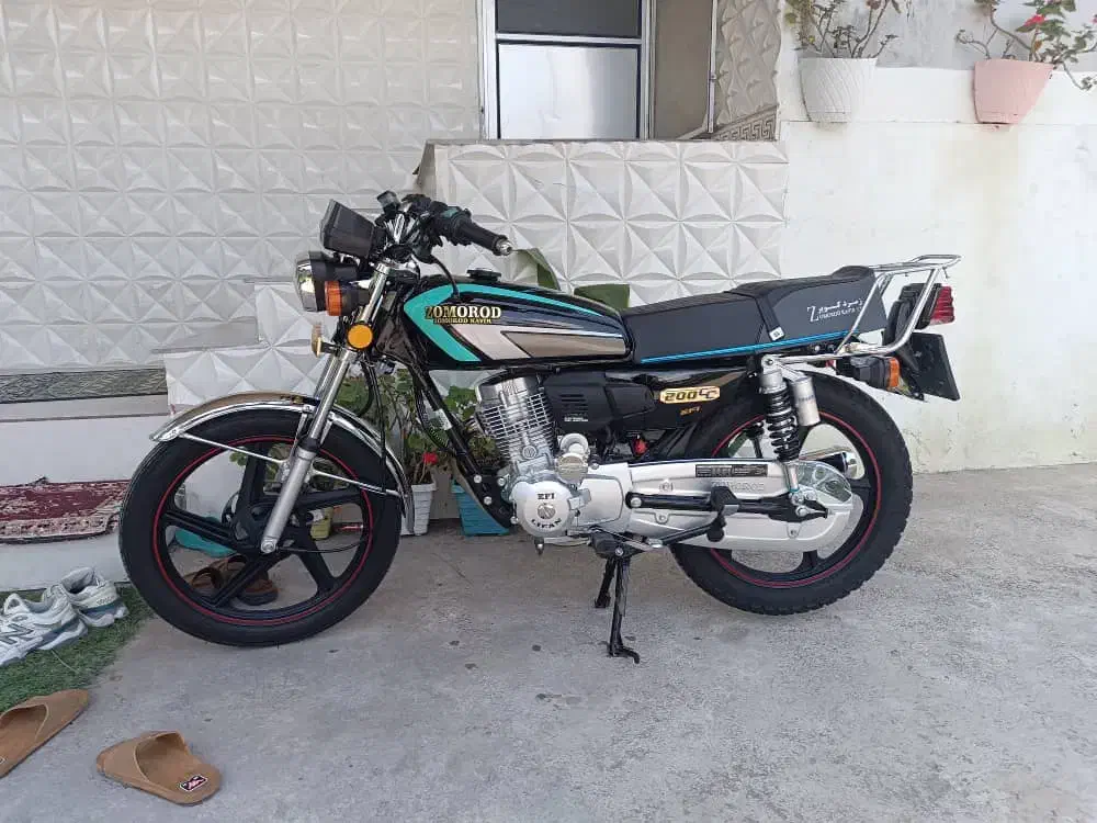 موتور 200 زمرد کویر|موتورسیکلت|خشکبیجار, |دیوار