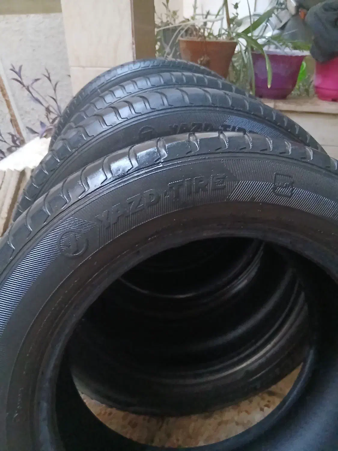 چهار حلقه لاستیک ۱۵ ال نود ۱۸۵|قطعات یدکی و لوازم جانبی|ورامین, ورامین|دیوار