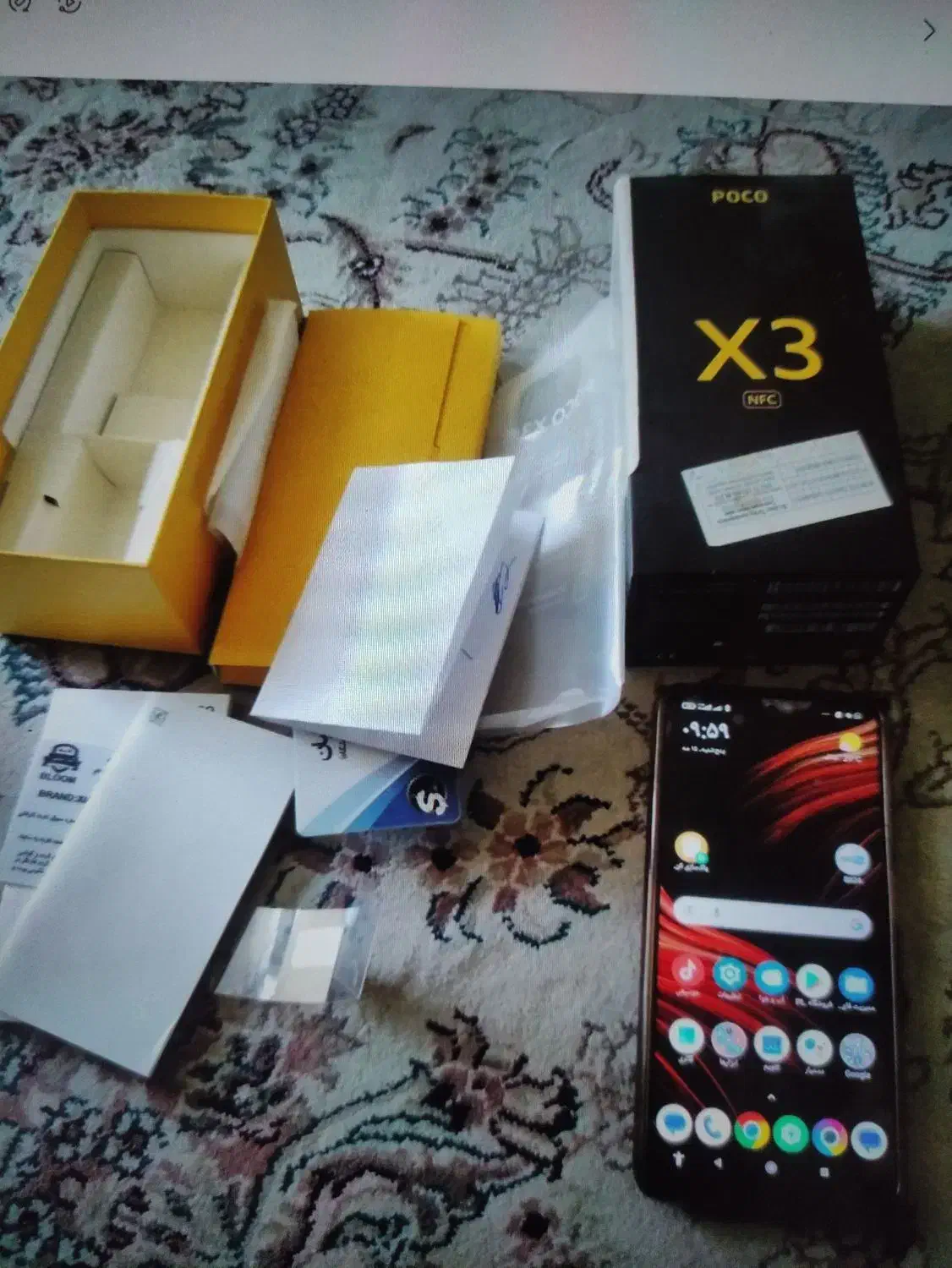گوشی پوکوx3 ۶۴|موبایل|تهران, شمشیری|دیوار