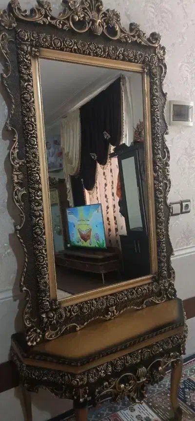 آینه کنسول|بوفه، ویترین، کنسول|بندر کنگان, |دیوار