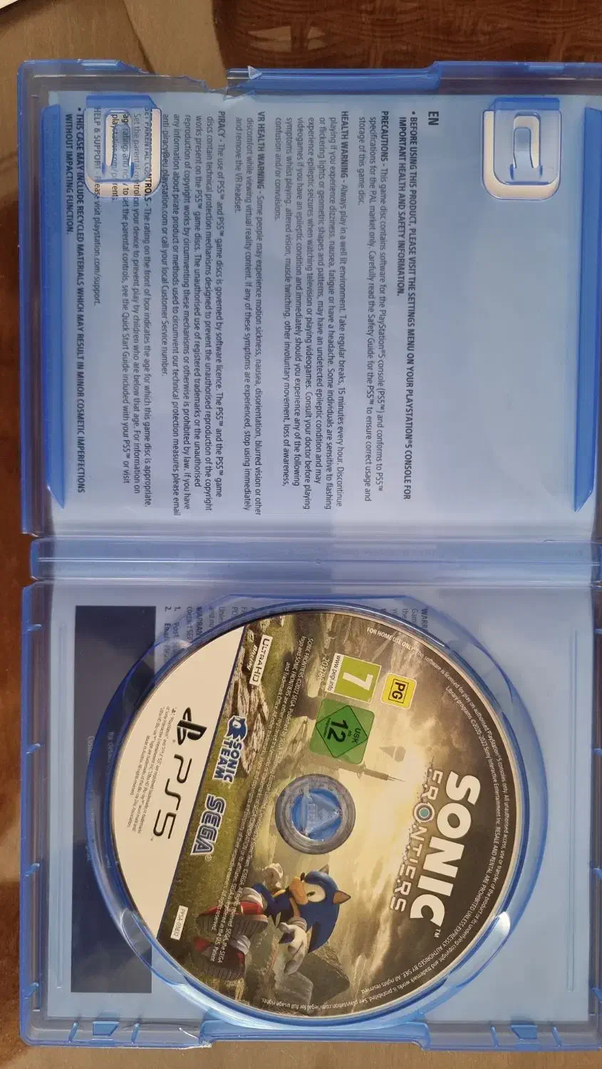 دیسک بازی سونیک sonic frontiers برای ps5|کنسول، بازی ویدئویی و آنلاین|تهران, نجات اللهی|دیوار