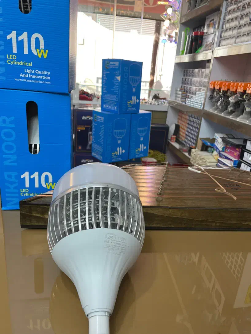 لامپ ۱۱۰ وات نیکانور دارای هیت سینک ۱۸ ماه ضمانت|لامپ و چراغ|ملایر, |دیوار