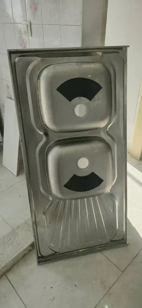 سینک دولگنه رو کار استیل البرز|مصالح و تجهیزات ساختمان|کرج, کرج نو|دیوار