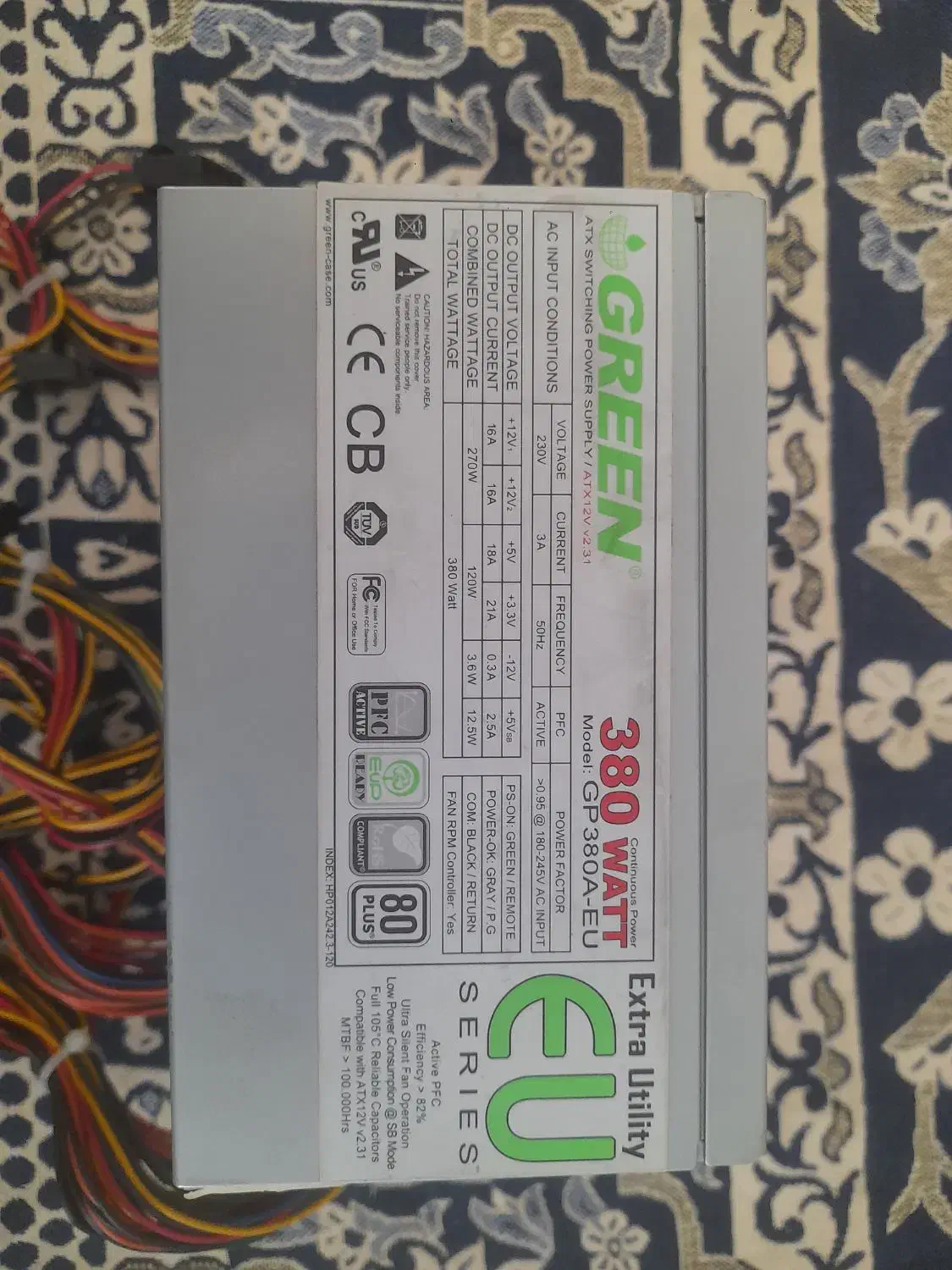 power 380 EU پاور|قطعات و لوازم جانبی رایانه|کرج, حصارک بالا|دیوار