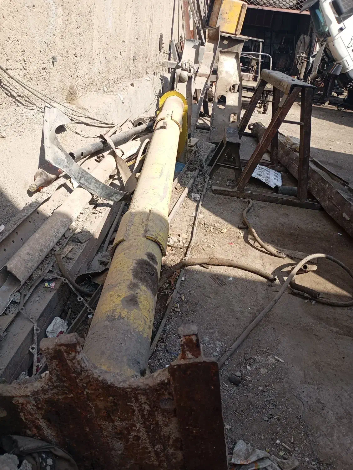 پایه جرثقیل کارگاهی پایه ثابت گردون 180درجه|ماشینآلات صنعتی|خاوران, |دیوار