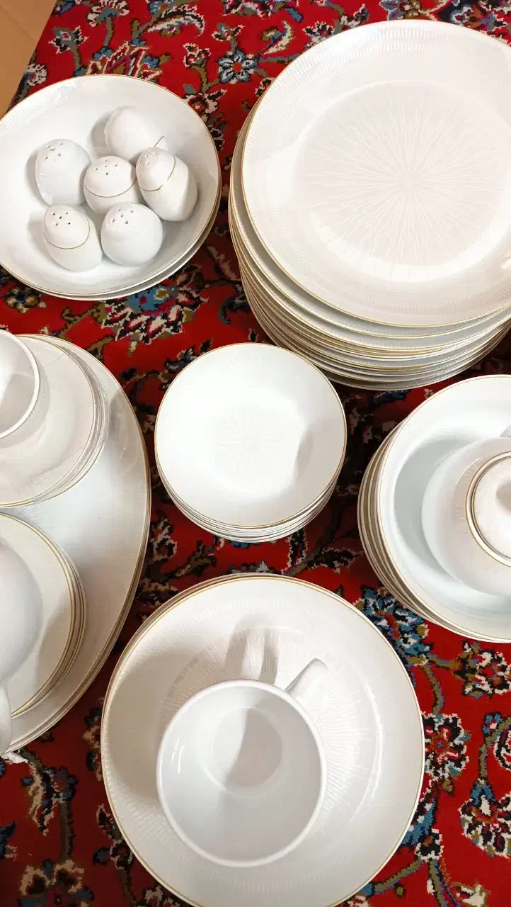 سرویس چینی 12 نفره مقصود|ظروف سرو و پذیرایی|قائمشهر, |دیوار