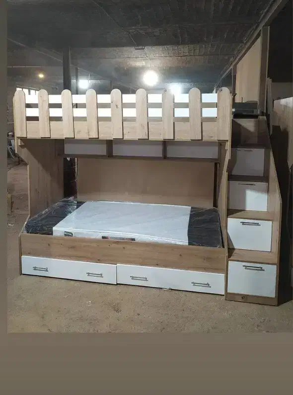 تخت دوطبقه|تخت و سرویس خواب|محمدشهر, محمدشهر|دیوار