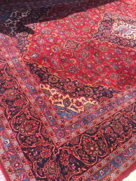 ۲ عدد فرش ۱۲ متری دستباف|فرش|مهدی شهر, |دیوار