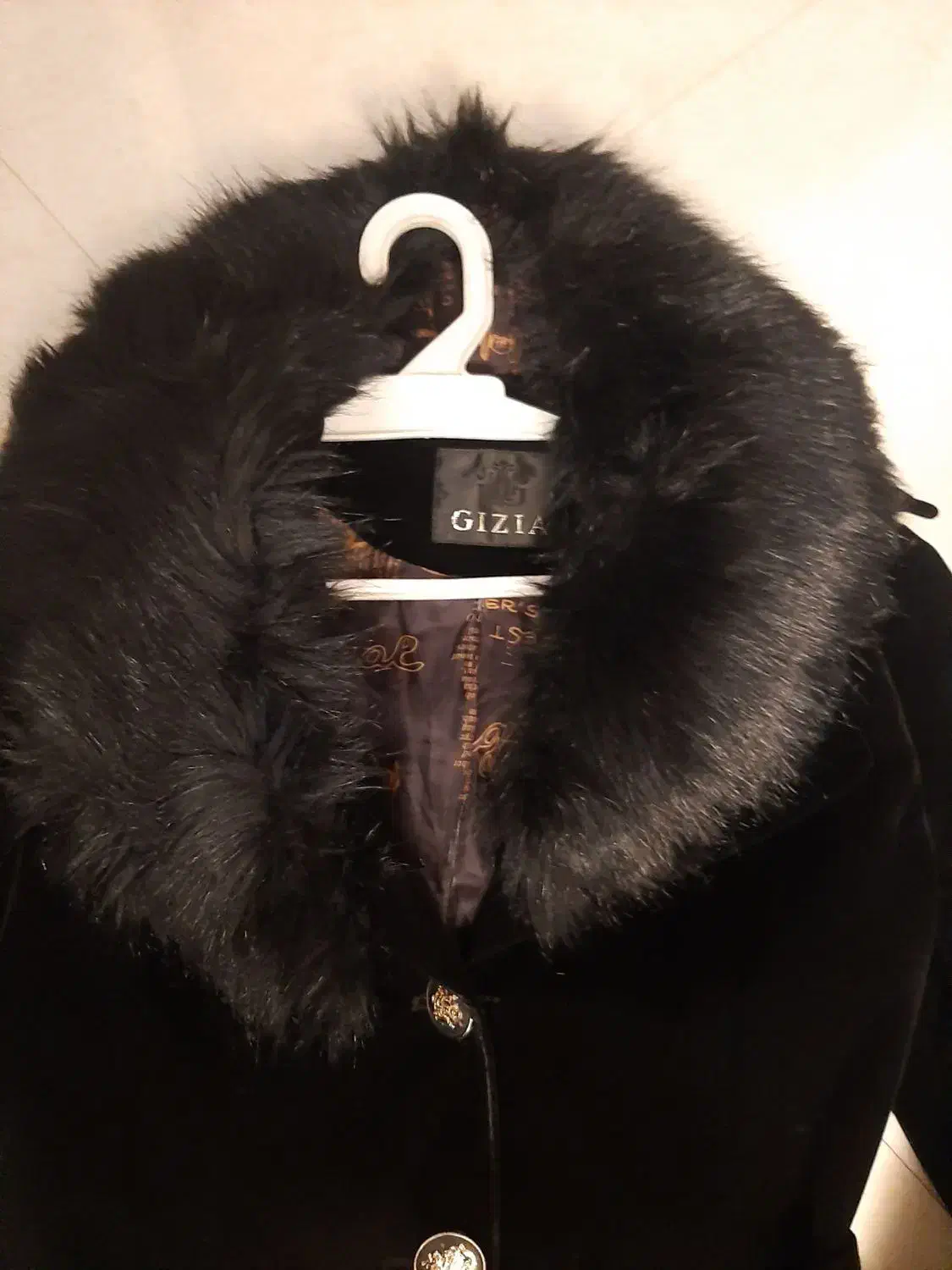 پالتو ترک  اورجینال خارجی مخمل جیر با خزش|لباس|رشت, امین الضرب|دیوار