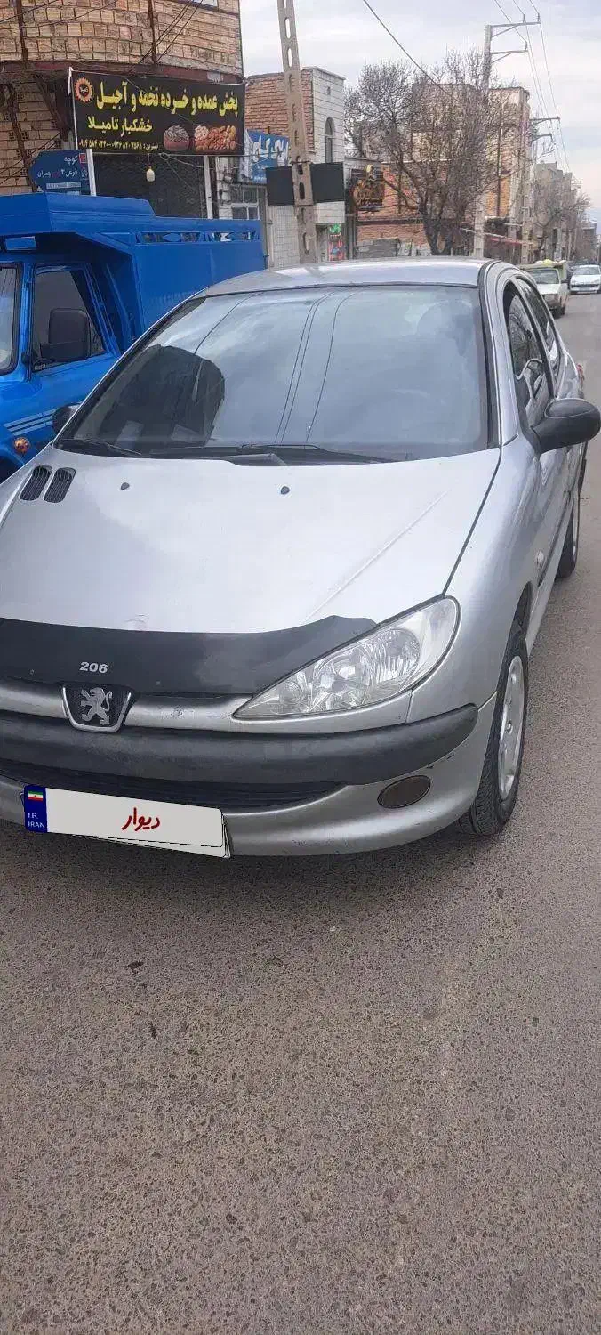 ۲۰۶ تیپ ۲ مدل۸۳|خودرو سواری و وانت|مشگین شهر, |دیوار