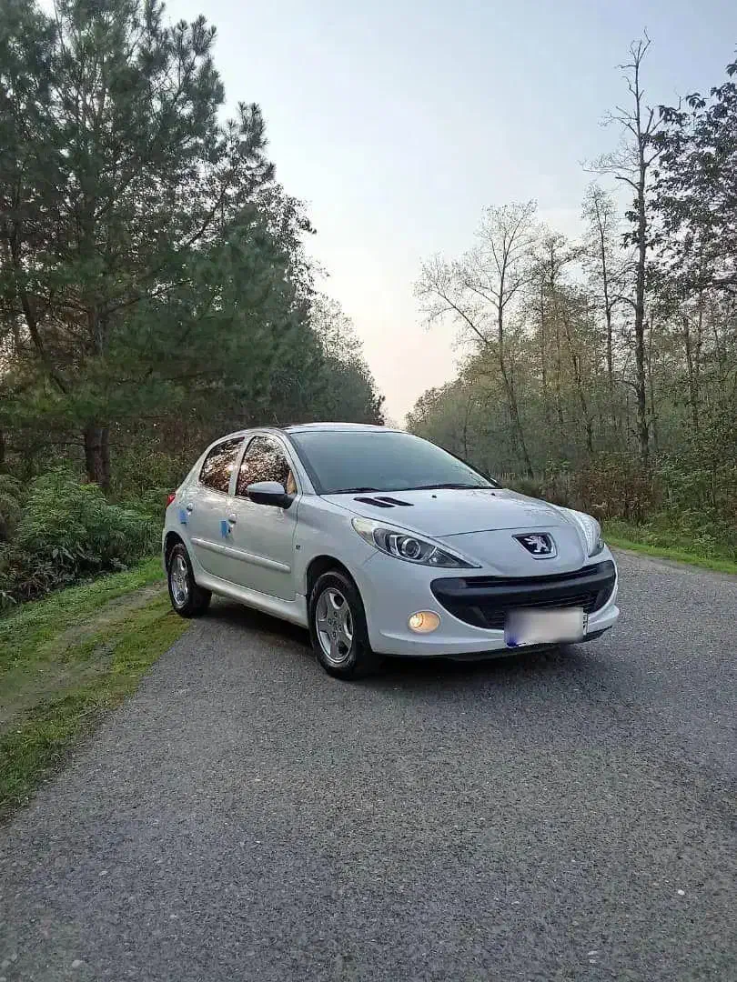 ۲۰۷ پانا ۱۴۰۰ بی رنگ کم کار بدون نقطه|خودرو سواری و وانت|تالش, تالش|دیوار