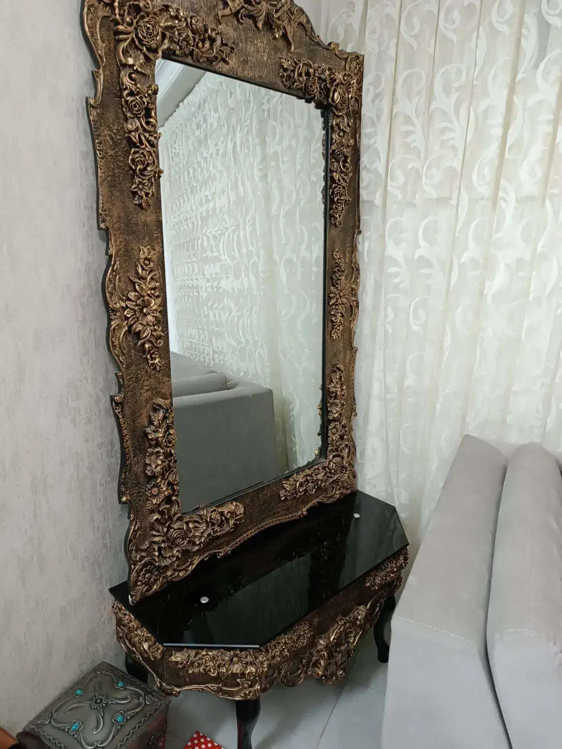 آینه کنسول|بوفه، ویترین، کنسول|پرند, فاز ۳|دیوار