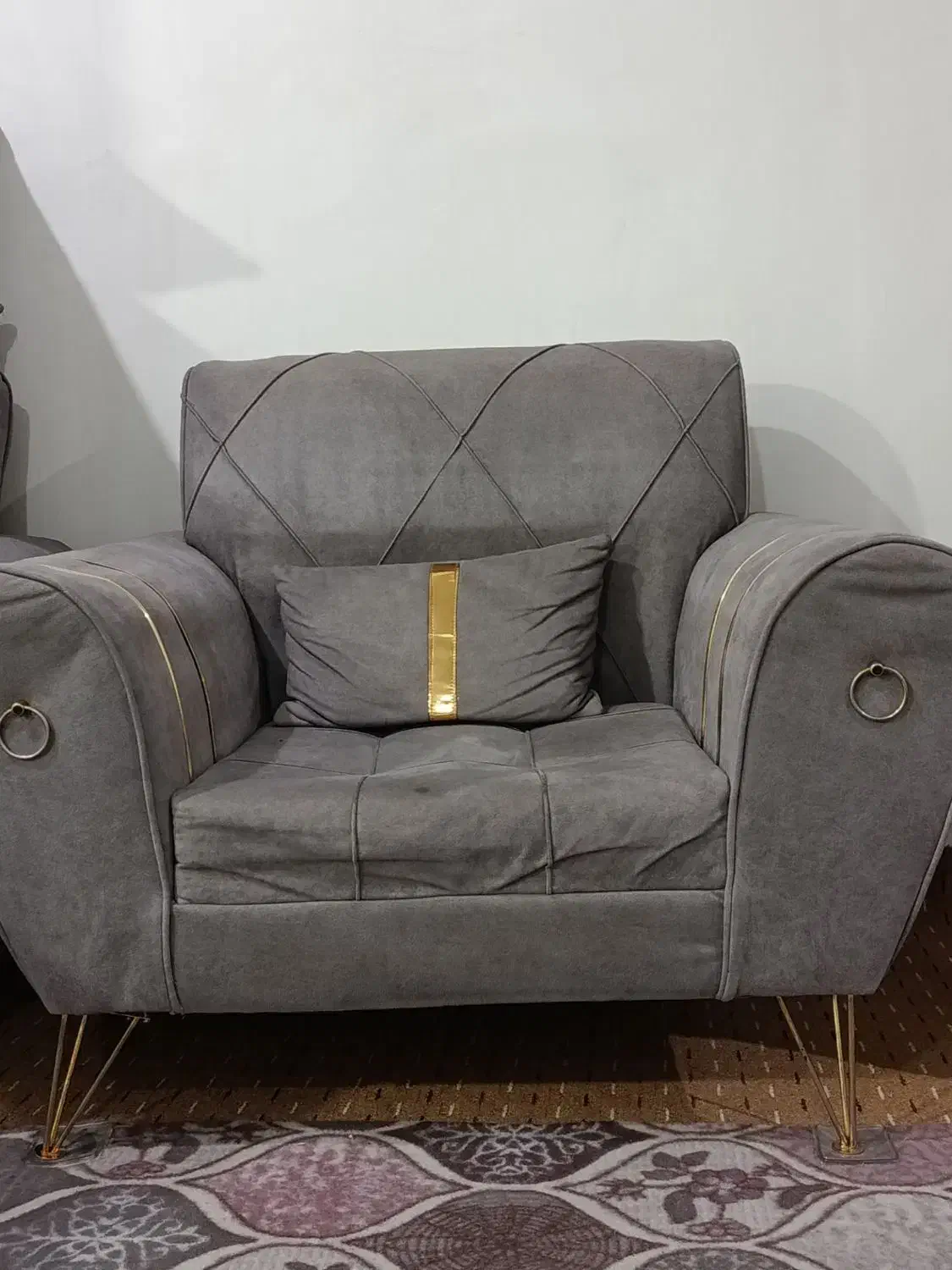 مبل راحتی 7نفره ست کامل|مبلمان خانگی و میز عسلی|قرچک, قشلاق جیتو|دیوار