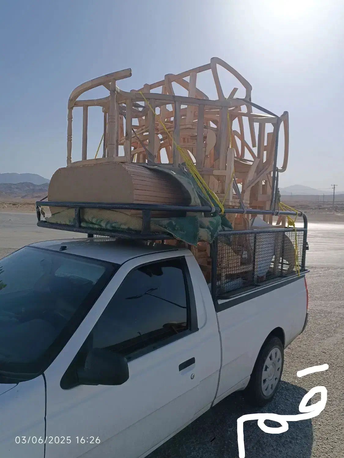 وانت حمل بار آریسان۲ وانت سیار تضمینی وانت تلفنی|خدمات حمل و نقل|شیراز, رازی|دیوار