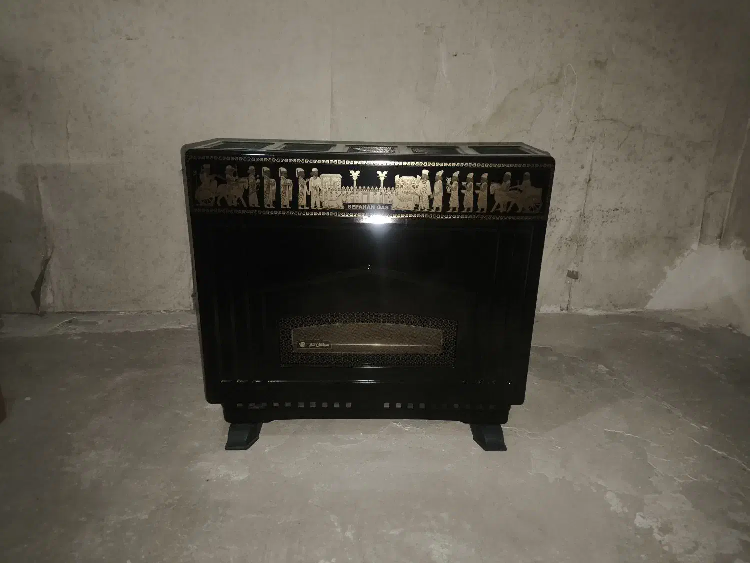 بخاری طرح پاسارگاد|بخاری، هیتر، شومینه|میانه, |دیوار