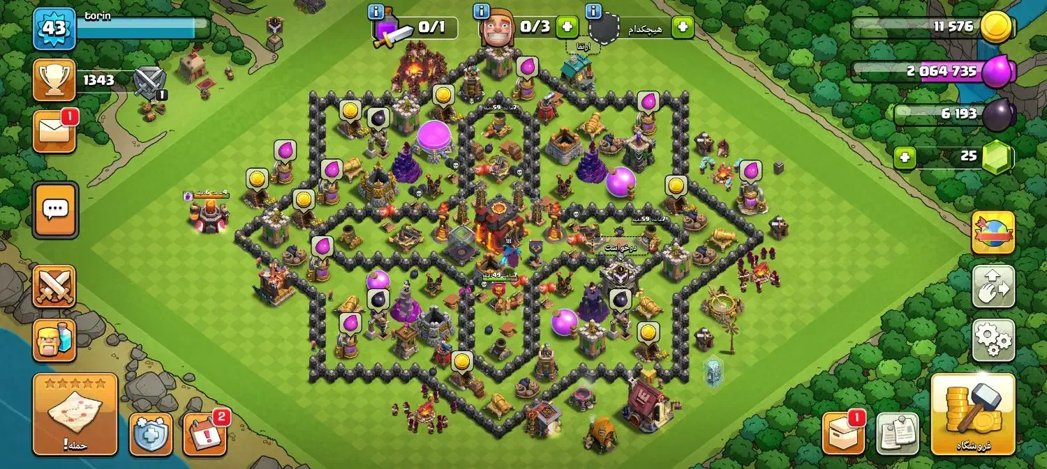 اکانت کلش تان ۱۰|کنسول، بازی ویدئویی و آنلاین|الوند, |دیوار