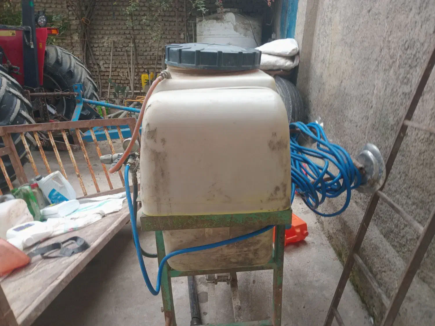 فروش سمپاش تراکتوری و پاکت بیل بکهو سایز ۶۰و۴۰|ماشین‌آلات صنعتی|گرگان, |دیوار