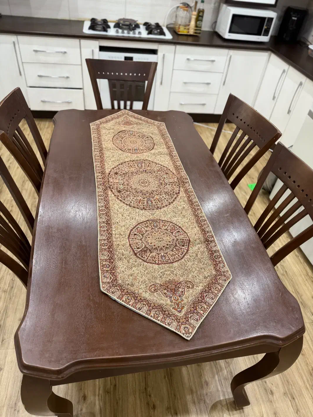 میز عذاخوری ۶ نفره|میز و صندلی غذاخوری|خرمشهر, |دیوار