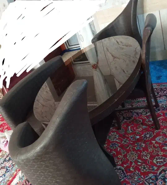 میز ناهار خوری|میز و صندلی غذاخوری|زاهدان, |دیوار