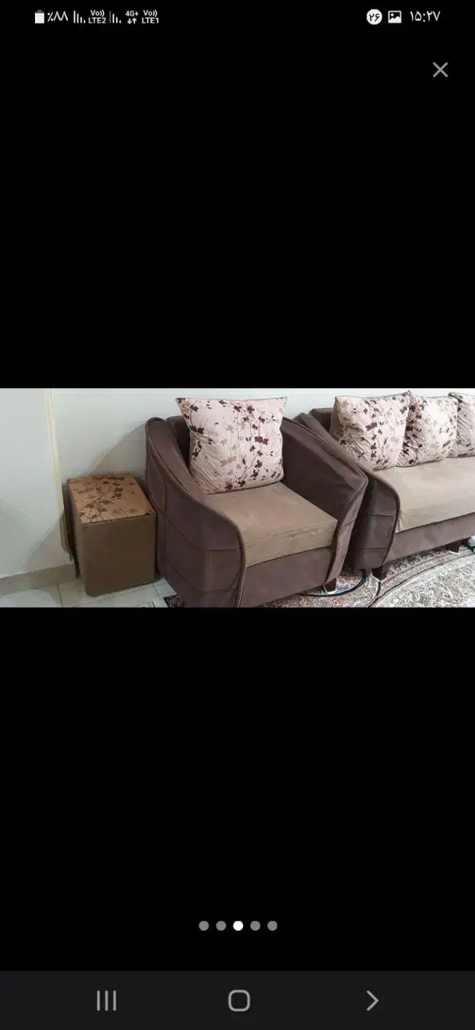 مبل راحتی|مبلمان خانگی و میز عسلی|اسلام‌شهر, شهرک مهدیه|دیوار