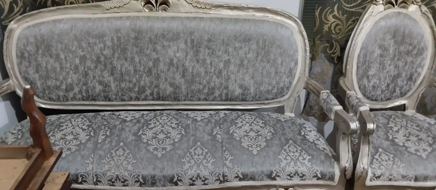 فروش فوری مبل 9نفره سلطنتی نو نو|مبلمان خانگی و میز عسلی|آمل, |دیوار