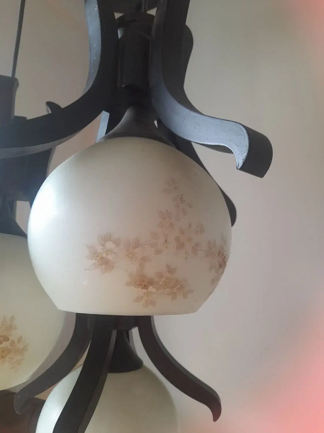 لوستر سه شاخه|لوستر و چراغ آویز|مشهد, شهرک رازی (شهرک غرب)|دیوار