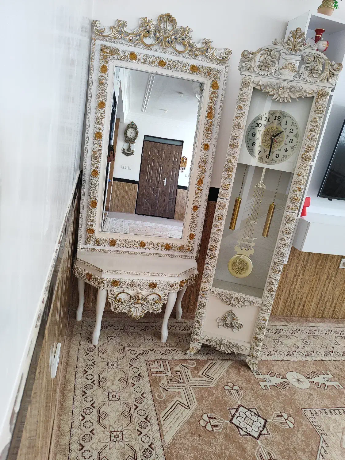 آینه ساعت|ساعت دیواری و تزئینی|مریوان, |دیوار