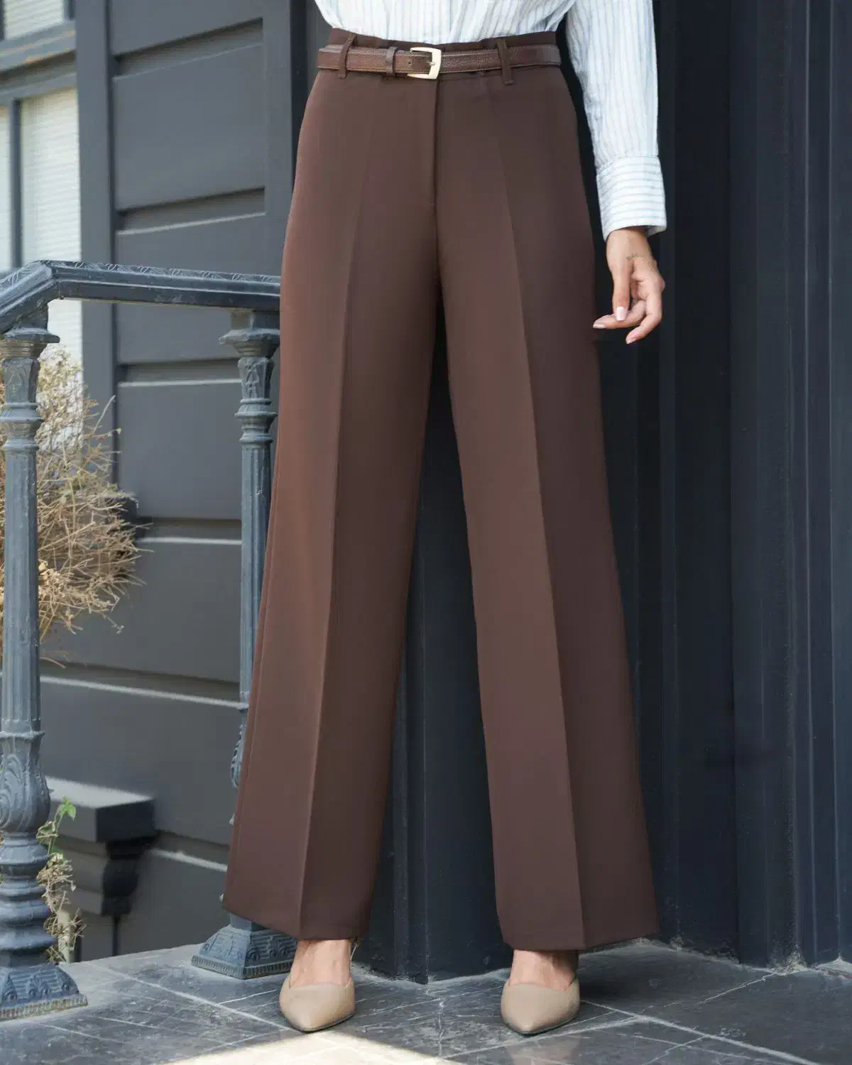 شلوار زنانه قهوه ای|لباس|ایلام, |دیوار