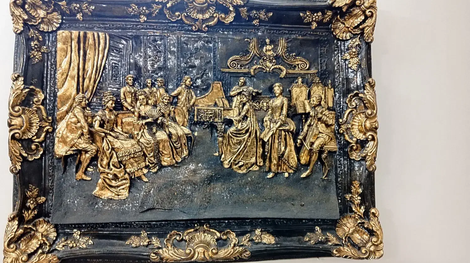 تابلو دیواری طرح شام آخر درباری|تابلو، نقاشی، عکس|رباط‌کریم, رباط‌کریم|دیوار