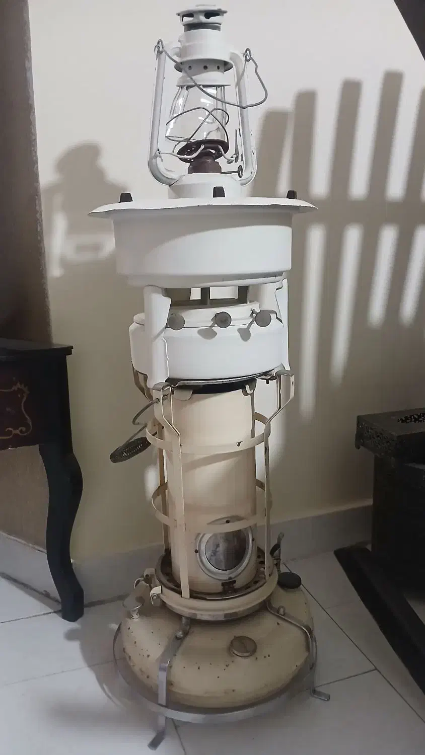 الادین نفتی چراغ سه فیتیله ای چراغ فانوس نفتی|بخاری، هیتر، شومینه|مشهد, حجاب (شهرک غرب)|دیوار